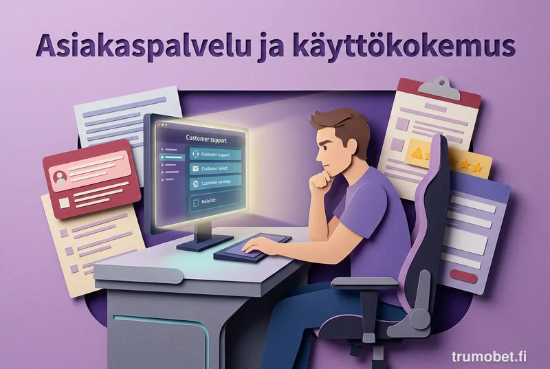 Asiakaspalvelu ja käyttökokemus