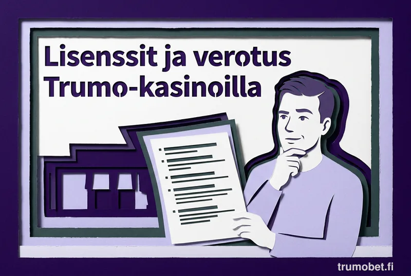 Lisenssit ja verotus Trumo-kasinoilla